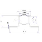 Minirail 385mm – Bild 5
